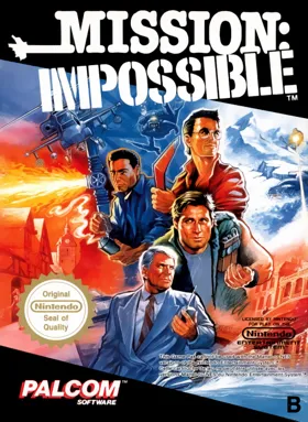 Mission - Impossible (Europe) box cover front